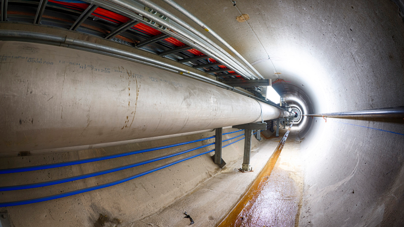 Illustration for article titled Fermilab's New Neutrino Cannon Shoots Subterranean Subatomics